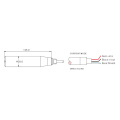 FST700-1000 Mais Recente Venda Quente Baixo Preço 4 20mA Sensor De Nível De Água para Líquido